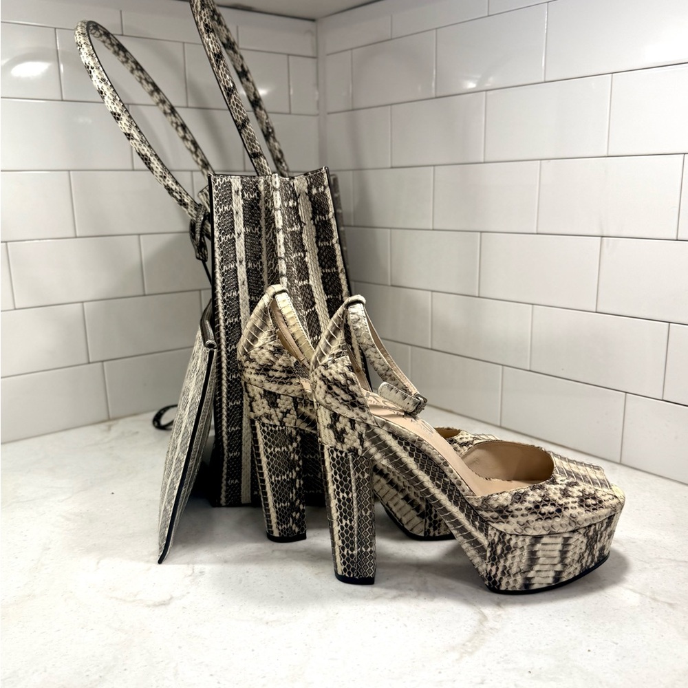 Michael Kors Genuine Snake Skin Matching Set - image 5